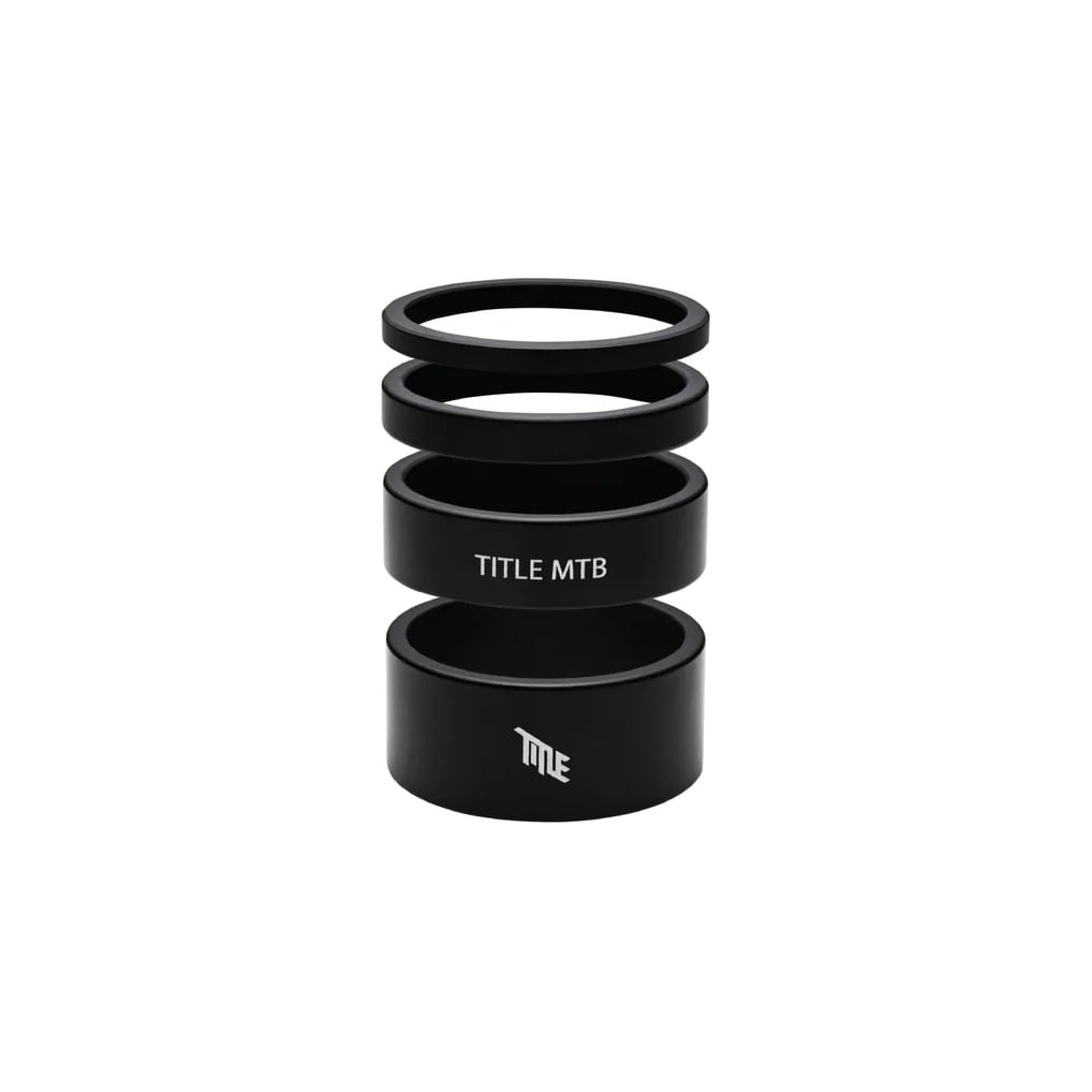 TITLE MTB アルミ ヘッドセット スペーサー キット