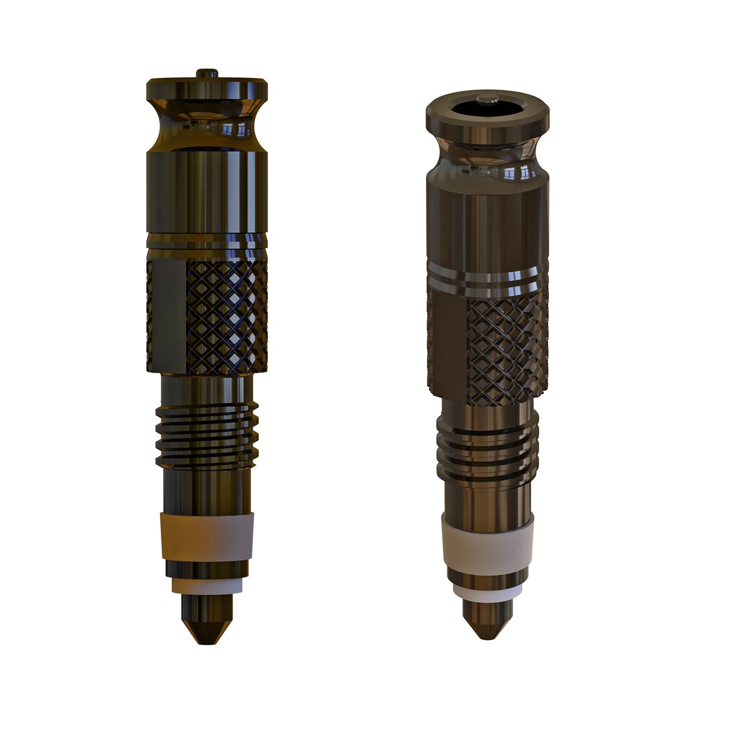 CLIK VALVE HI-FLOW CORES FOR PRESTA STEMS BLACK BRASS SET