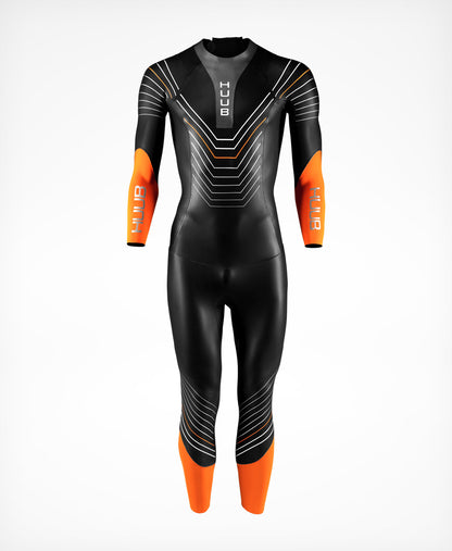 トライアスロン用ウェットスーツ レンタル ARAYAW Araya Womens - Black/Orange [レディーズ]
