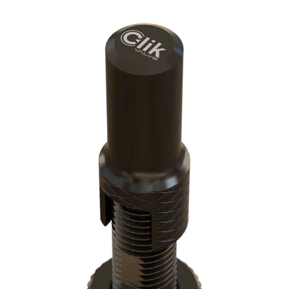 CLIK VALVE PREMIUM DUST CAPS 4PCS BLACK